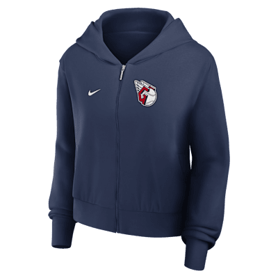 Cleveland Guardians Women's Nike MLB Full-Zip Hoodie. Nike.com